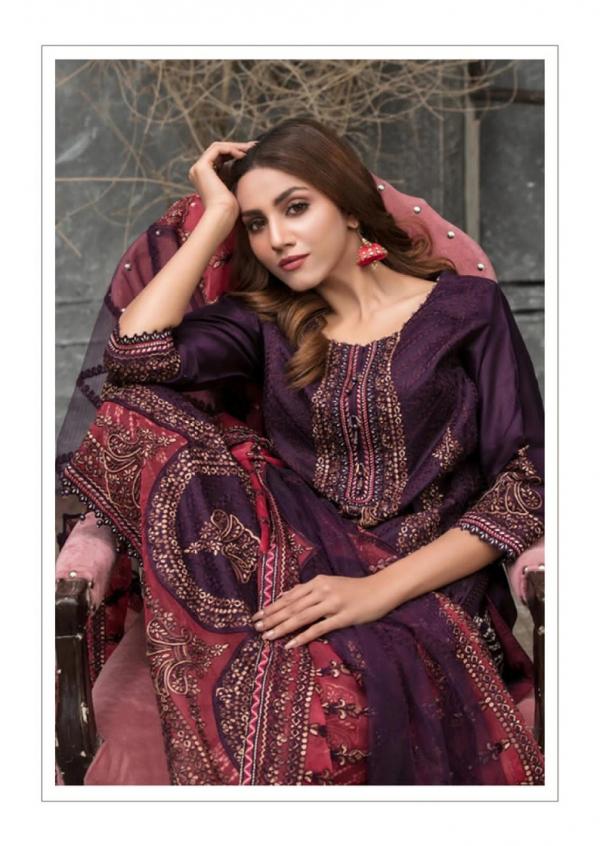 Hala Zafira Karachi Cotton Designer Exclusive Dress Materila